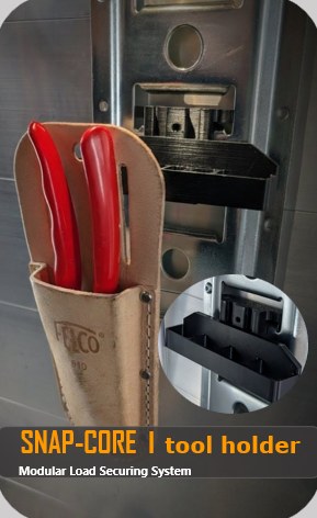 SNAP-CORE tool holder — Halterung für Handwerkzeug